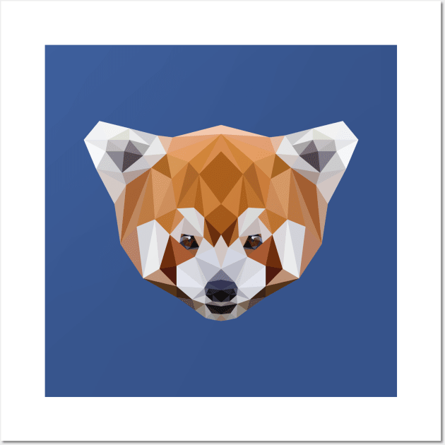 Red Panda Wall Art by MKD